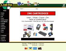 Tablet Screenshot of lasrink.com